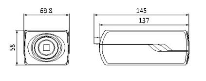 攝像機(jī)尺寸